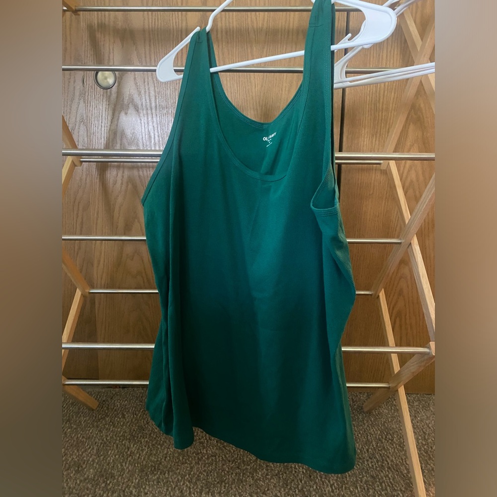 OLD NAVY Women’s Green Tank Top
